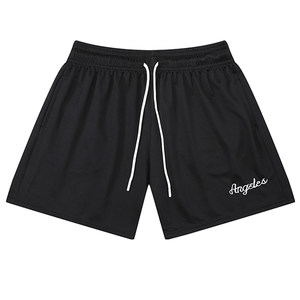 Men's shorts summer breathable, loose, fast dry running mid -pants casual beach American quarter -pants basketball short sleeves