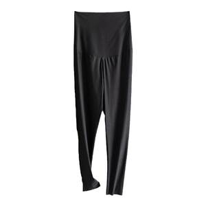 Pregnant women's leggings for summer before and after pregnancy thin outer leggings cropped pants summer trendy mother stretch slim fit

