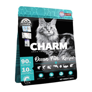 
CHARM Wild Charm Cat Food Trial Pack British Shorthair Ragdoll Maine Coon General Cat Main Food Small Packet Trial Pack 260g