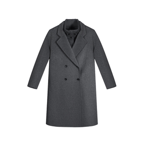 
Double-sided woolen wool coat, mid-length, lazy new style, versatile, slim and loose, women's autumn and winter new style