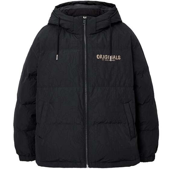 
[Shopping Mall Popularity] Jack Jones Men's Down Jacket Three-dimensional Printed Jacket 225412050