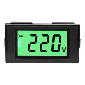 
AC digital display voltage form phase 220v110v three-phase 380v detection tester LCD display digital meter head