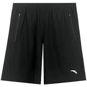 
Anta sports pants women's summer ice silk quick-drying thin breathable loose shorts running casual black five-quarter pants