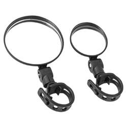 Universal wide field of view in electric vehicle rearview mirror