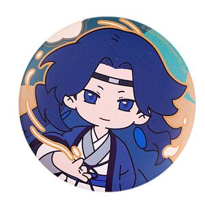 [Genuine Spot] Luo Xiao Hei Lanxi Town Liuguang Series Mitsu Iron Badge Laojun Xuan Li Qing Ning Bar
