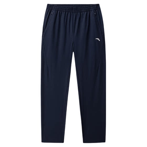 
ANTA quick-drying trousers men's sports pants summer new official authentic thin breathable straight drape casual pants