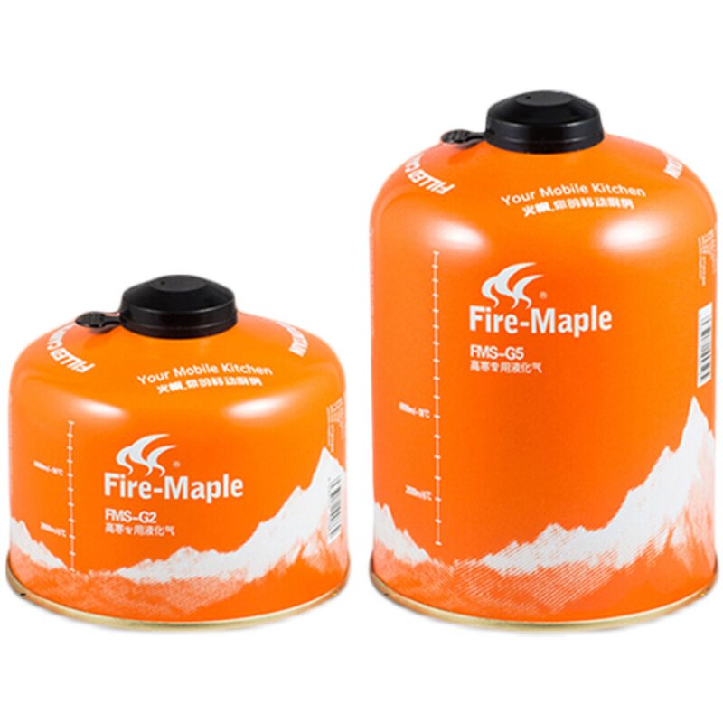 Maple Tanks Fire-Maple Alpine Gas Tank - 450g - High Altitude Camping Fuel