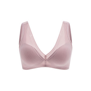 
[Mianmian Cup] Maniform Cotton Lifestyle Bra Pure Cotton Cup Underwear Women's Seamless Wireless Comfortable Cotton Bra