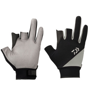 
DAIWA Dayiwa 23 new imported lure fishing gloves DG-6422 exposed three-finger sea fishing sun protection and breathable