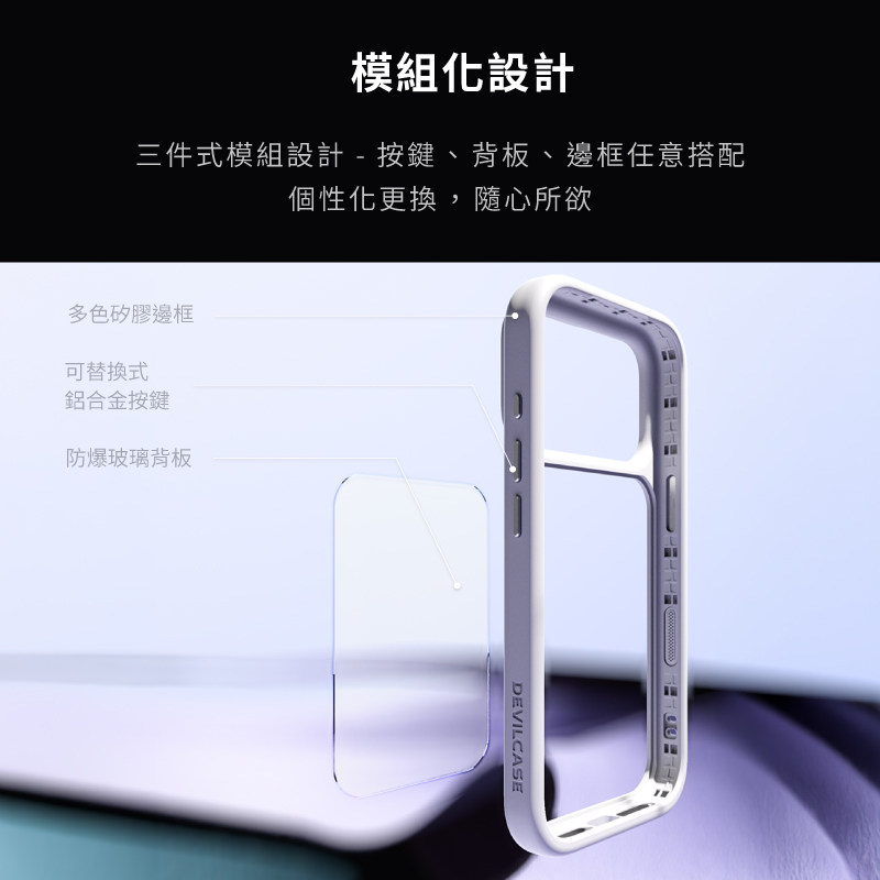DEVILCASE Zoft Lite Transparent iPhone Case