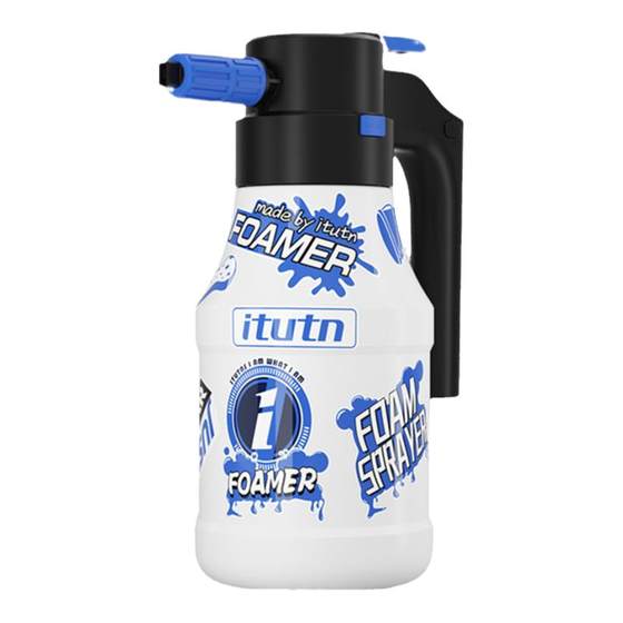 
Ai Totem Automobile Car Wash Electric Foam Watering Can Rechargeable Car Wash Liquid Special Foam Spraying Device High-pressure Pa Pot