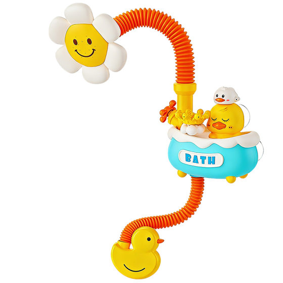
Baby bath toys children's bath play water bath little yellow duck baby shower artifact bathtub girls boys