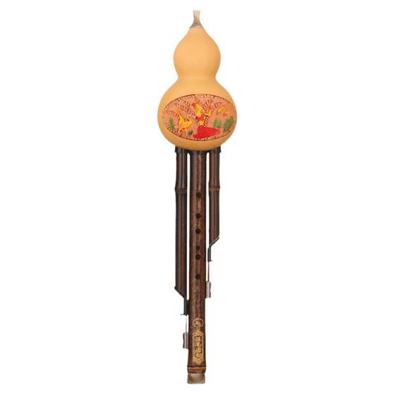 
Southern Yunnan Ancient Glossy Hulusi C Adjustment Primary School Students' Special B-Down Small DAGF Adult Children's Beginner Musical Instrument Flagship Store