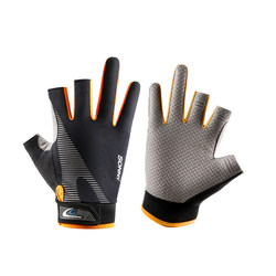 Competitive fishing gloves non-slip and breathable