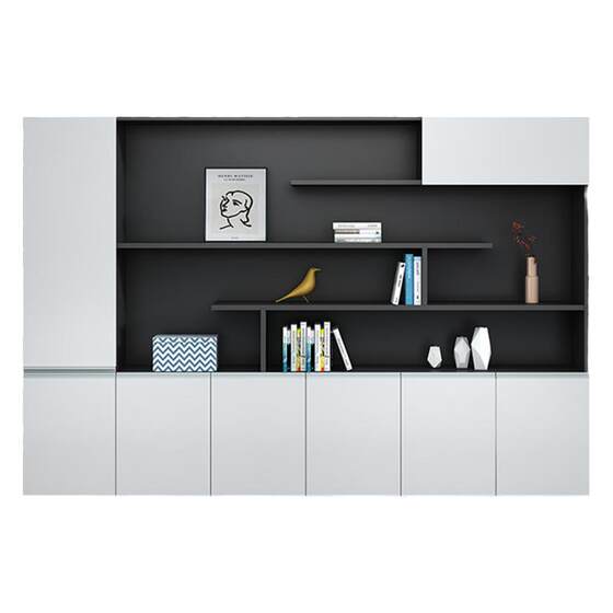 
Office file cabinet information cabinet wooden storage cabinet storage cabinet office bookcase file cabinet background cabinet floor-standing