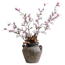 Juhan magnolia flower artificial flower living room dining table