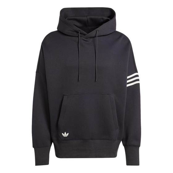 
Loose and comfortable three stripes hooded pullover sweatshirt men's new adidas Adidas clover