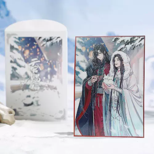 bilibili Bilibili, Благословение Небожителей, цветная бумага, значок