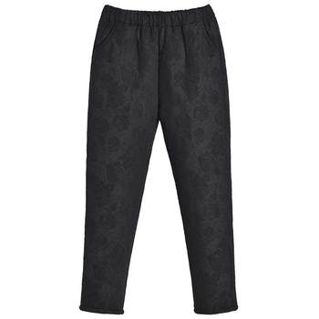 Middle -aged and elderly women's pants warm cotton pants elderly pants girl thickened
