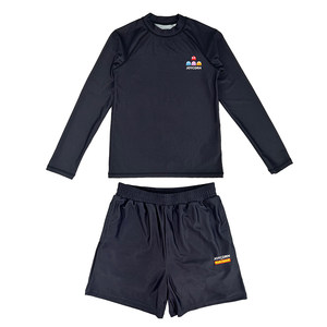 Joycorn Jiake Children's Swimsuit Men's Surfing Swim Try Swim Sleeping Sleeping Swimsuit Swimming Swimming Swiping Body Sunny Black
