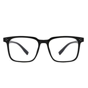 
Korean retro black frame myopia glasses with anti-blue light and prescription frame eyes for men, anti-radiation flat glasses