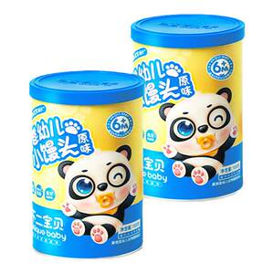 Buer Baby Baby Small Bus Baby Supplementary Biscuits Non-fried Salt Children's Snacks Easy to Soluble