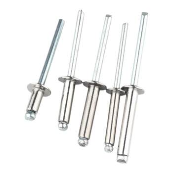 304 stainless steel pull rivet 5mm round head/counterbutton/aluminum