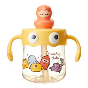 Emperor Petting Children's Milk Cup 1st 1st 3rd Bottle PPSU Drink Drinking Water Cup Baby Drink Milk Cup Straw Cup
