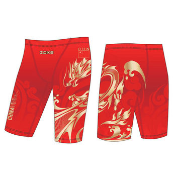 Chauke swimming competition training children's anti-chlorine swimming trunks