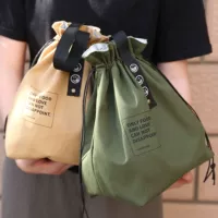Термос, сумка для ланча, скандинавский мешочек для школьников, скандинавский стиль, сумка для еды