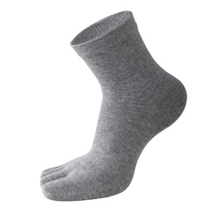 
Hengyuanxiang five-finger socks men's autumn and winter thickened pure cotton anti-odor short tube men's socks medium tube summer thin socks men