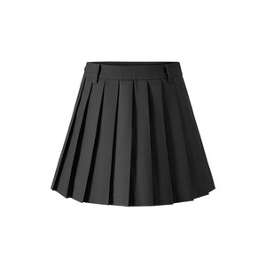 
Ono Kazuko gray pleated skirt winter 2025 new high waist slimming jk small A-line short skirt for women