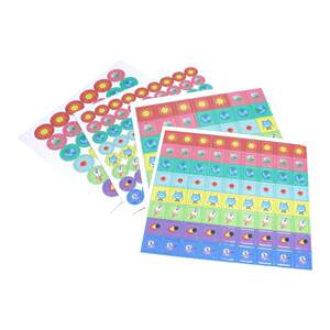 Zhengyinfang double -sided round sheet token Customized board game token accessories DIY game props marking points