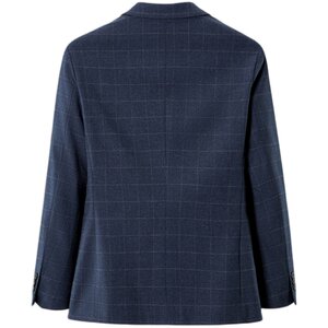 
First-tier brands withdrew their counters and bids in spring and autumn 2024 new men's style gentleman stylish fashion plaid casual suit