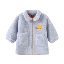 Moimoln Xiaoyunduo Children's Clothing Winter New Children's Plush Jacket Men's And Women's Baby Style Plush Jacket
