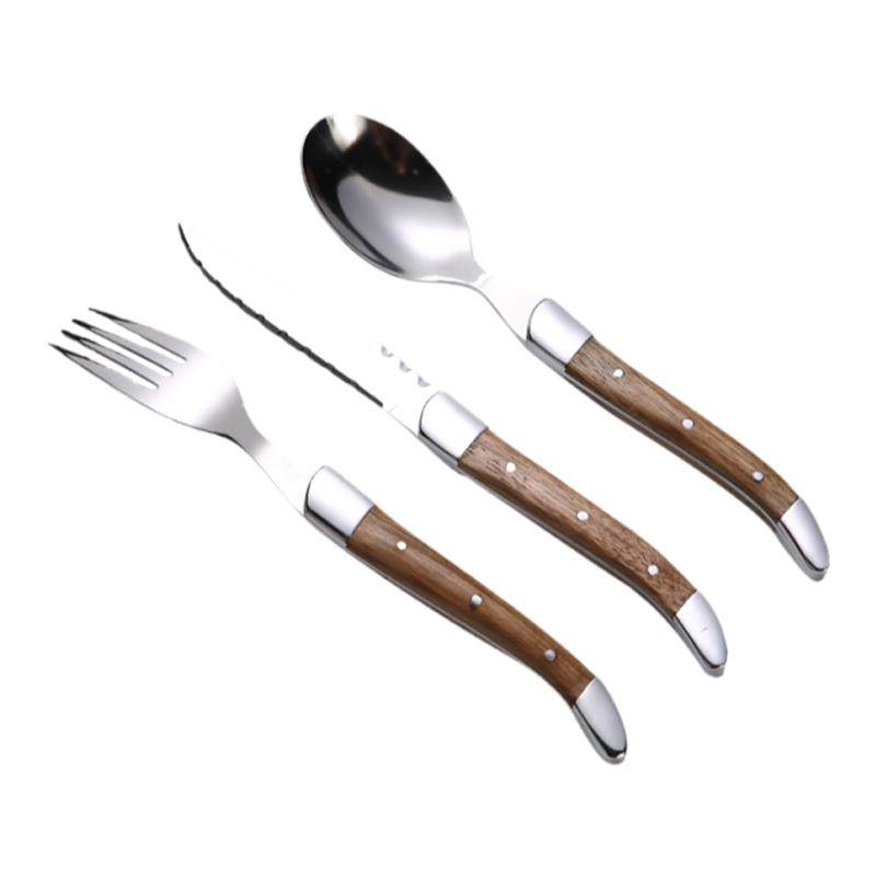 Tableware Set Stainless Steel 20-Piece Set 5-Piece Set Creative Western Food Steak Knife, Fork and Spoon Gold