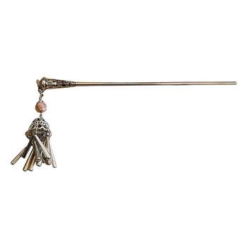 
Zhao Lusi's new style ethnic tassel hairpin for women