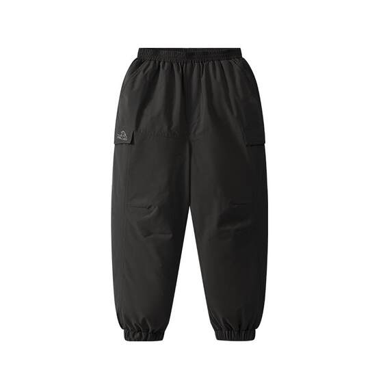 
Pelchhe Outdoor Children's Down Pants New Style Boys and Girls 650 Pockets Lightweight High-Elastic Windproof Goosevelt Pants