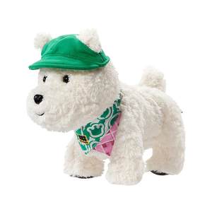 
babycare West Highland Children's Baby Electric Plush Toy Dog Doll Review Baby One Year Old New Year Gift