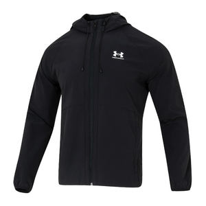 
[Self-operated] UA Under Armor woven hooded jacket men's fashionable comfortable simple sportswear casual jacket