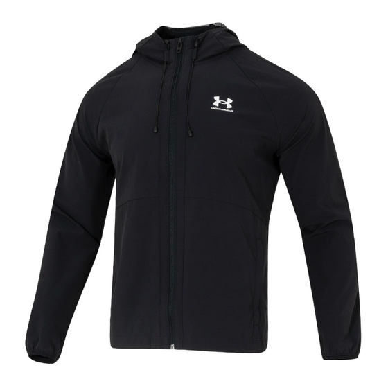 
[Self-operated] UA Under Armor woven hooded jacket men's fashionable comfortable simple sportswear casual jacket