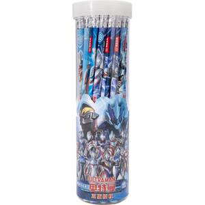 
Ultraman pencil for primary school students, lead-free, first grade special 2b school supplies hb2 than kindergarten beginners with eraser cartoon triangle pen holder children's stationery set hole pen