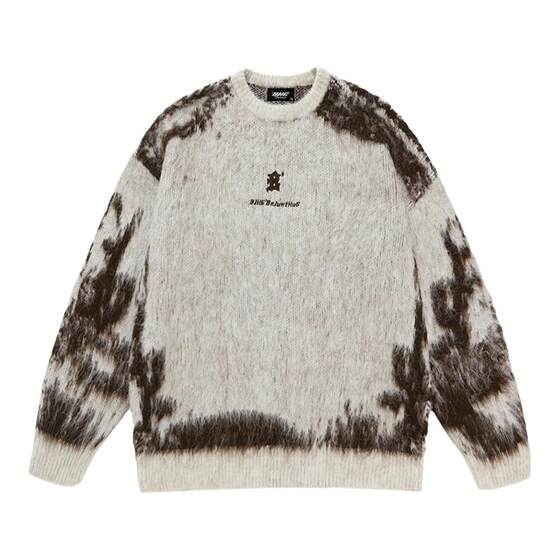 
BJHG reckless Christmas style sweater men's winter hot style thickened warm couple's sweater for women