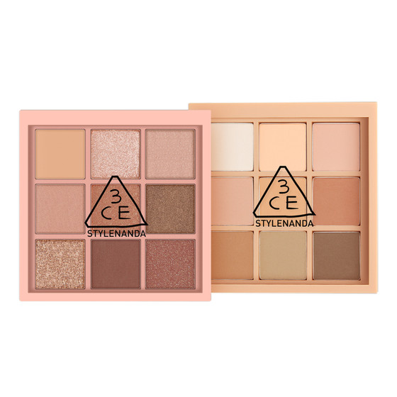 
[Cosmetics Gift] 3CE Jiugongge Eyeshadow Matte Taro Mud Orange Brown Daily Earth Color Gift