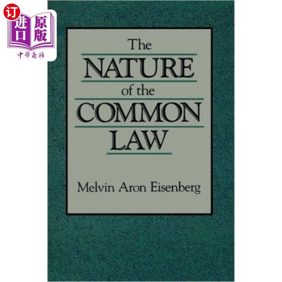 海外直订Nature of the Common Law 普通法的性质