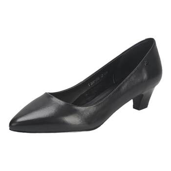Small heels, shallow mouth, pointed toe, genuine leather large size women's shoes, small leather shoes