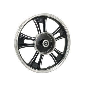 Electric vehicle anterior aluminum wheel steel ring 16 -inch vacuum wheel 12/14/16/18*2.125/2.50/3.0 drum drum
