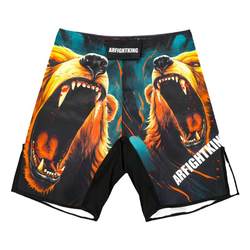 UFC wear-resistant elastic quick-drying combat MMA men and women shorts