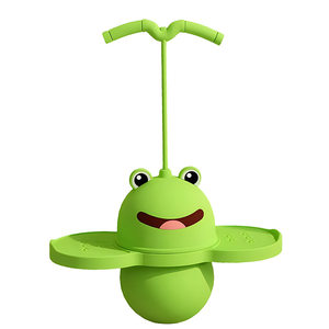 
Frog jumping ball children's bouncing ball baby anti-fall balance fitness artifact children's kindergarten bouncy ball toy