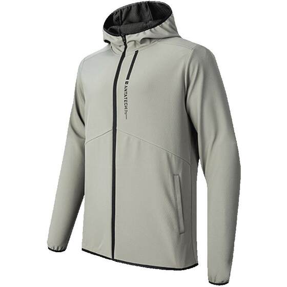 
ANTA Water-Repellent Jacket丨Windproof Executive Jacket Windbreaker Men's Spring New Black Woven Sports Top